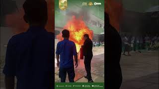 Simulasi Keselamatan dan Kesehatan Kerja Kampus Institut Toraja Raya Indonesia