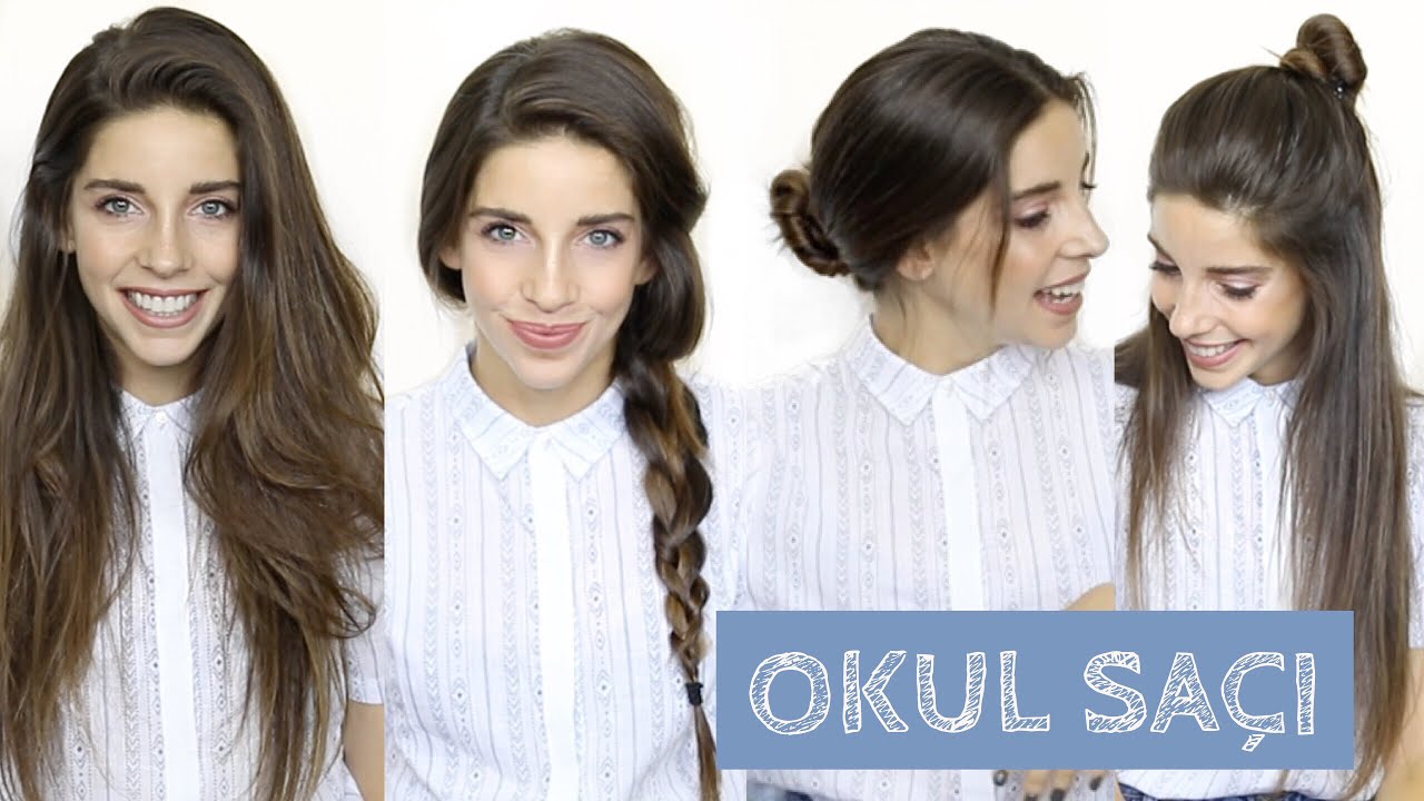 HIZLI VE KOLAY 3 SAÇ MODELİ | OKULA DÖNÜŞ
