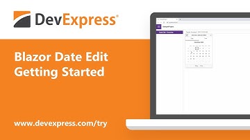 Blazor Date Edit: Get Started