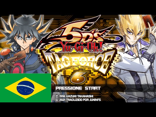 Yu-Gi-Oh! 5D's Tag Force 6 PT-BR - 100% Traduzido, Início de Gameplay 