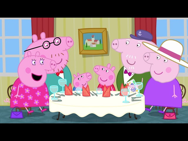 Peppa Pig - Celebrating Grandpa Pig's Birthday