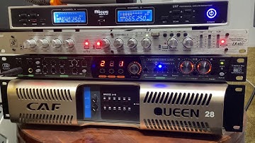 Hát sướng mồm với đôi loa 18,5 tỷ. CAF cá heo W12+. Phiên bản đặc biệt