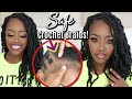 BLACK-OWNED! SAFE 30 Min Install Crochet Braids 4 Thin/Fine Hair, Mix Braid Pattern | MARY K. BELLA