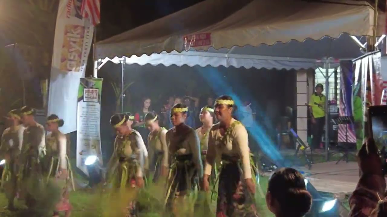 Persembahan Tarian Sewang Menaleh Chinggong 2025 sempena Hari Malaysia