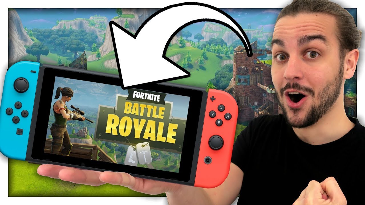 NOS PREMIERES PARTIES DE FORTNITE SUR NINTENDO SWITCH ! - YouTube