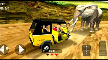 Offroad Tuk Tuk Driving Gameplay – Tourist Auto Rickshaw Driver Simulator – Android Gameplay  #4