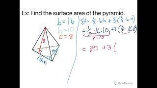 Surface Area of an Equilateral Triangular Pyramid