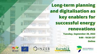 EUSEW 2022: Long-term planning and digitalisation as key enablers for successful energy renovations screenshot 4