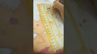 Cute Little Radharani Drawing. .