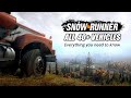 Snowrunner All 40 New Vehicles, New Features, Maps & Everything you need to know