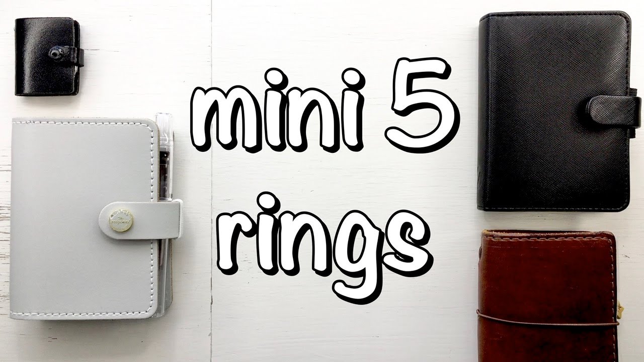 Goodbye overwhelm 👋 Welcome Filofax mini 5 rings 🥰