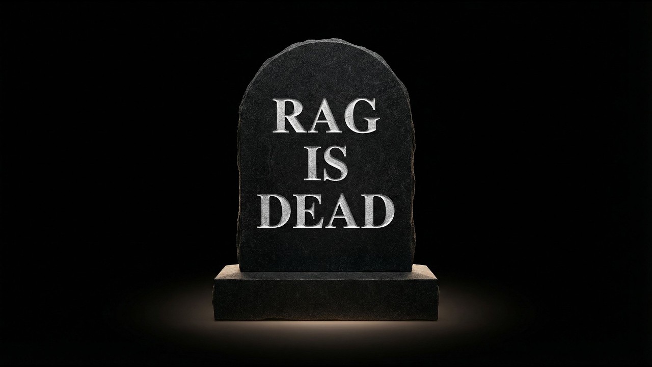 아직도 RAG 쓰세요? 이거 보고 나면 멈춥니다