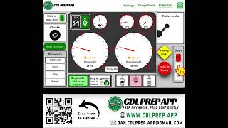 CDL Class A Brake Test Simulator App Quick Demo screenshot 5