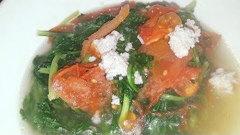 Nấu canh cải cúc thịt băm vừa ngọt vừa mát!