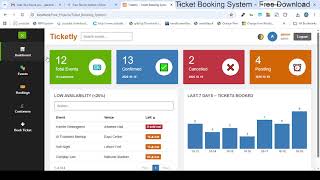 Ticket Booking System | Ticketly | Free Source Code & Download