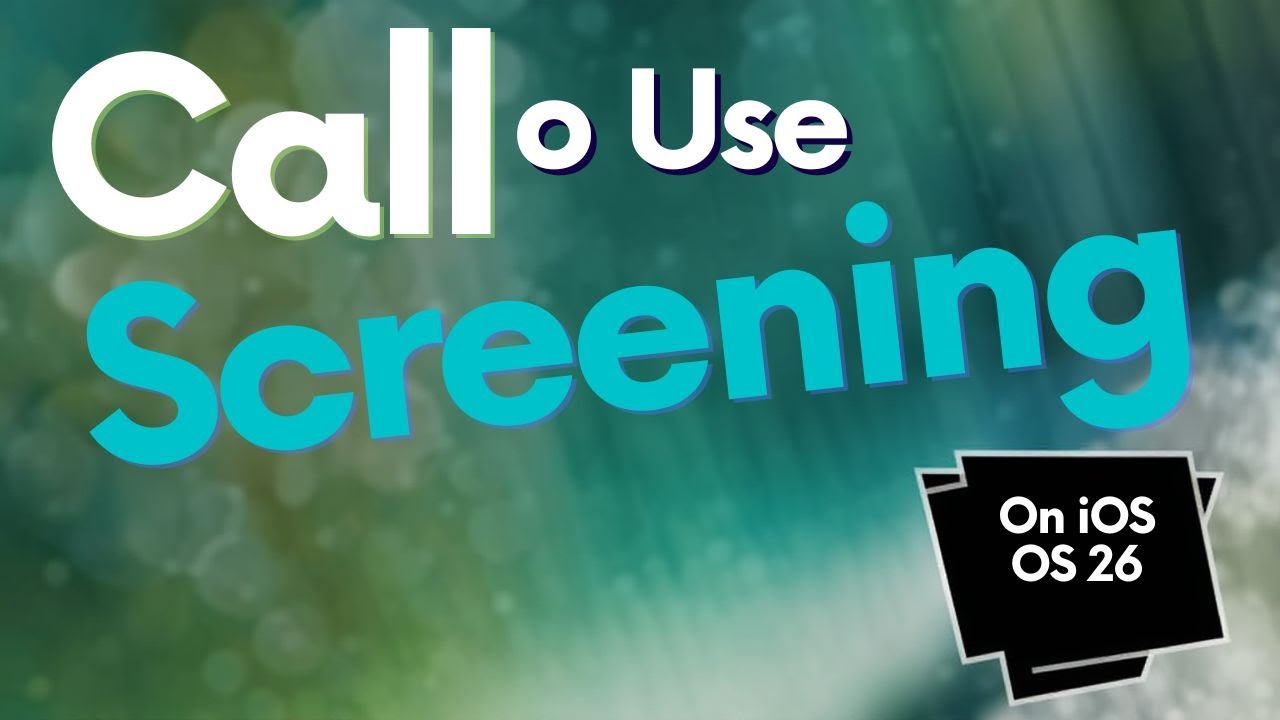 How To Use Call Screening On iOS 26 - YouTube