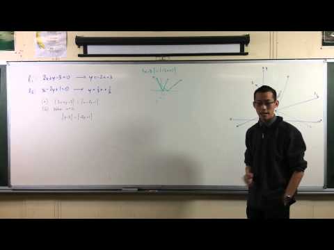 Applications of Perpendicular Distance (4 of 4: Equations of Angle Bisectors)