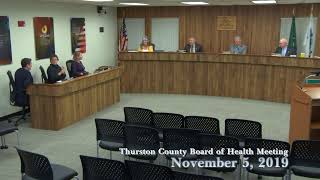BoCC meeting BOH meeting and Public Hearing for 11_05_2019