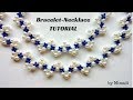 Beading tutorial for beginners. Bracelet and necklace tutorial. Learn beading