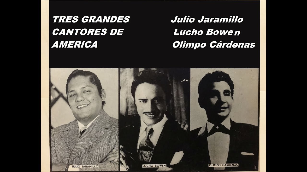 TRES GRANDES CANTORES DE AMERICA 