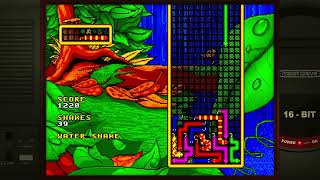 Wild Snake Grid Shape Standard Easy Sega Mega Drive Genesis Emulated