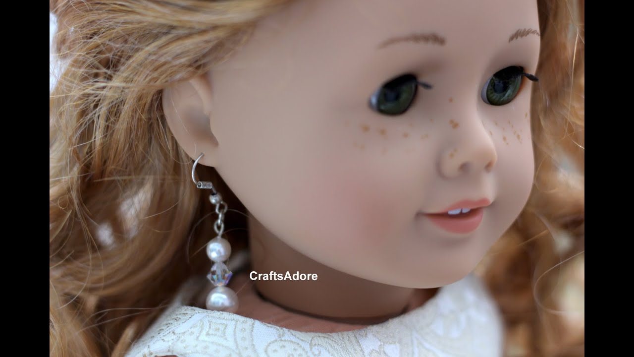 american girl doll earrings