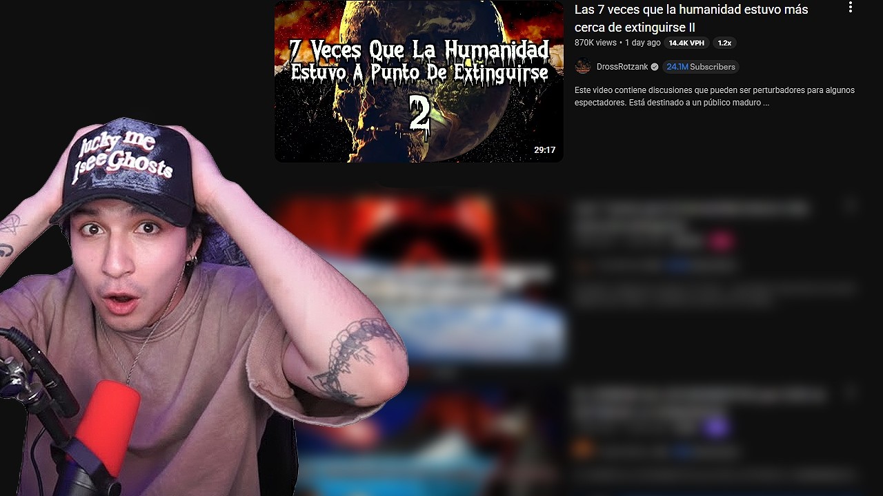 ROBERTOCEIN REACCIONA A DROSS: Las 7 veces que la humanidad estuvo más cerca de extinguirse II