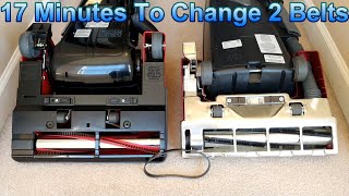 Simplicity And Panasonic Upright Belt Changing