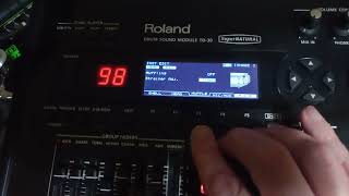 INSIDE TRACK: Snare Drum Editing on Roland TD30 module