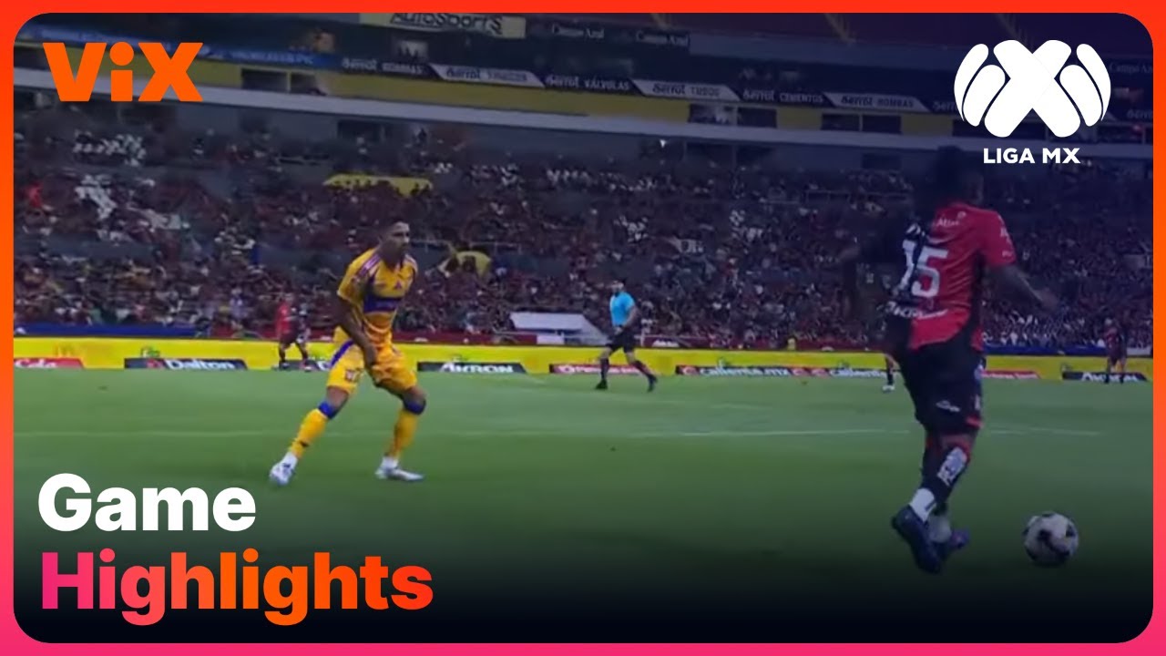 Atlas vs. Tigres - Resumen del partido | Liga MX Apertura 2024 | ViX ...