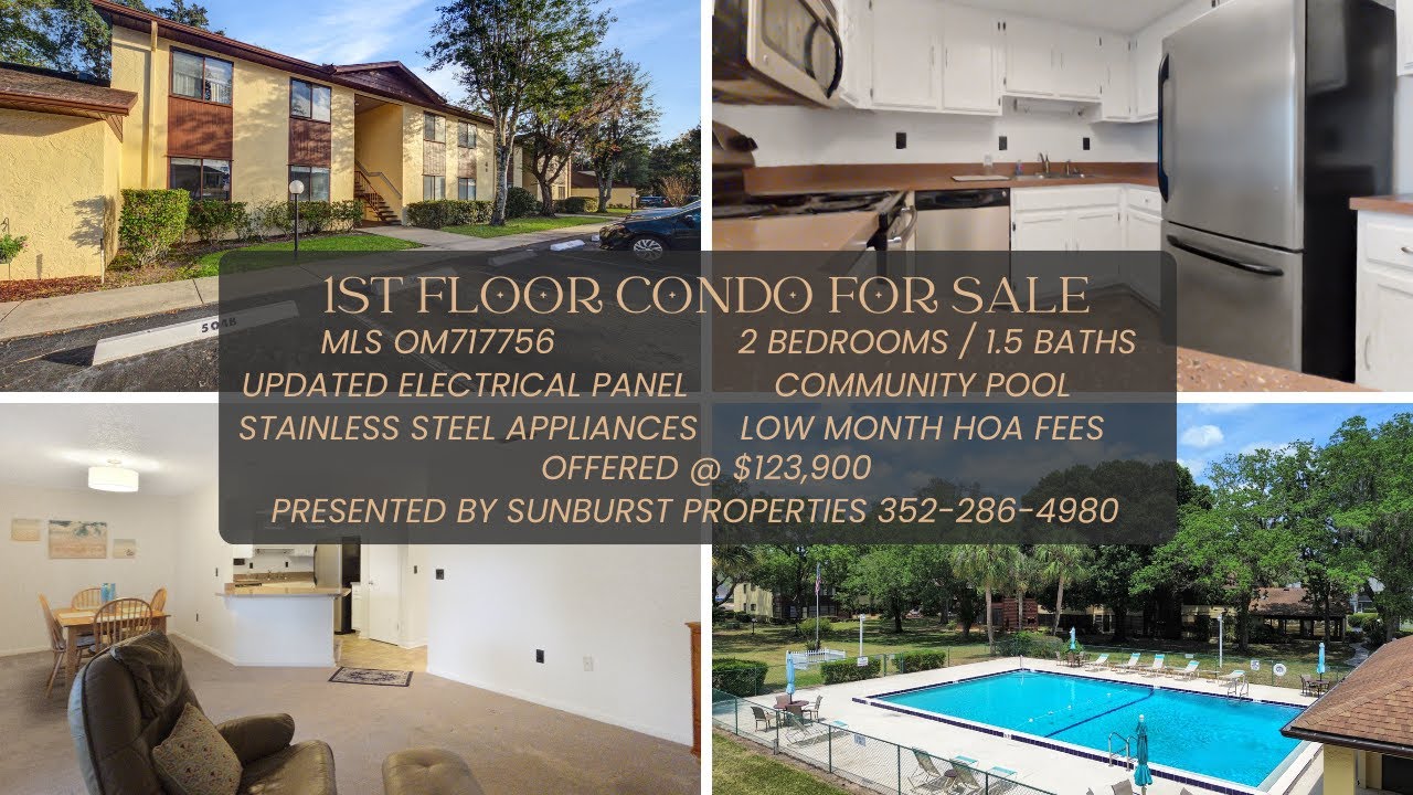 First Floor Condo for Sale - 504 A Silver Course Ocala, FL 34472