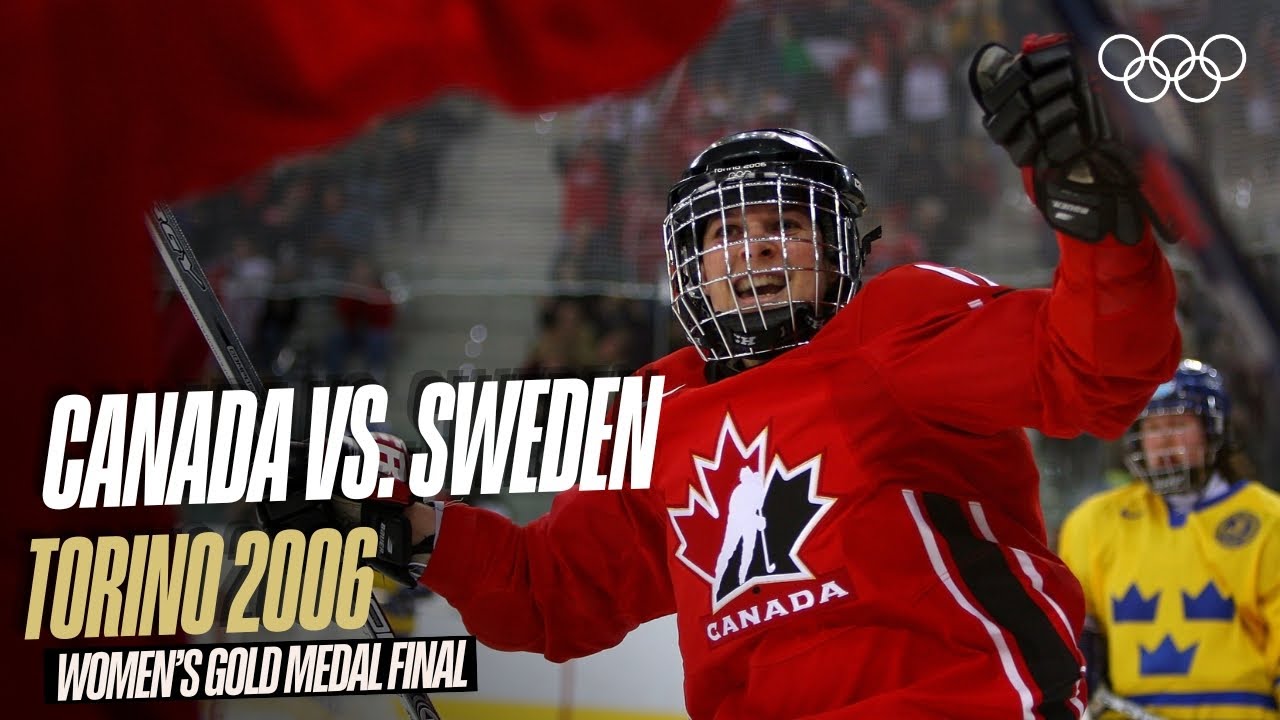 Canada vs. Sweden | Women's Ice Hockey Gold Medal Final | Torino 2006 #OlympicReplays