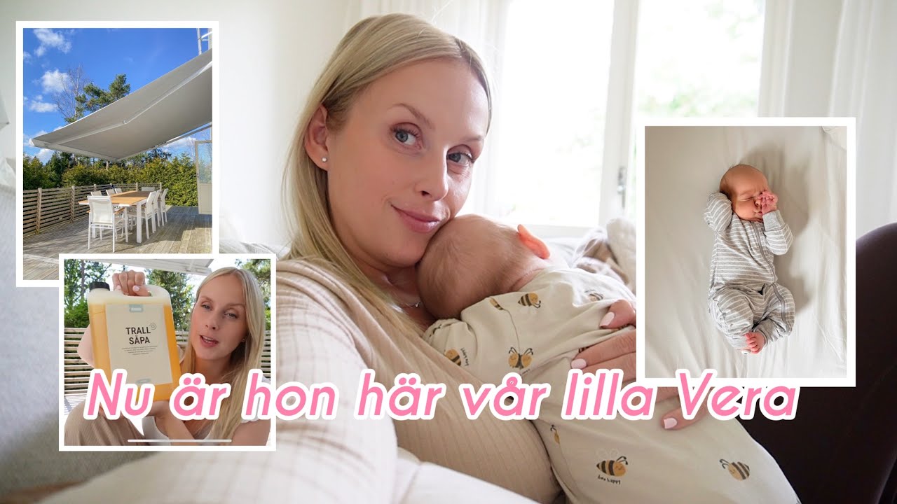 VLOGG | Behandlar trallen med såpa & vår lilla Vera är här 💖