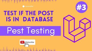 #3 Test The Post IS in Database | Laravel TDD Tutorial | Laravel Tutorial For Beginners