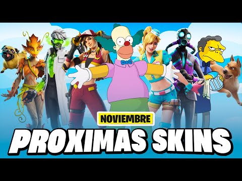 🔥PROXIMAS SKINS que LLEGAN a FORTNITE 🤯 (KRUSTY + BOB ESPONJA + MASCOTAS y MAS ) 38.00