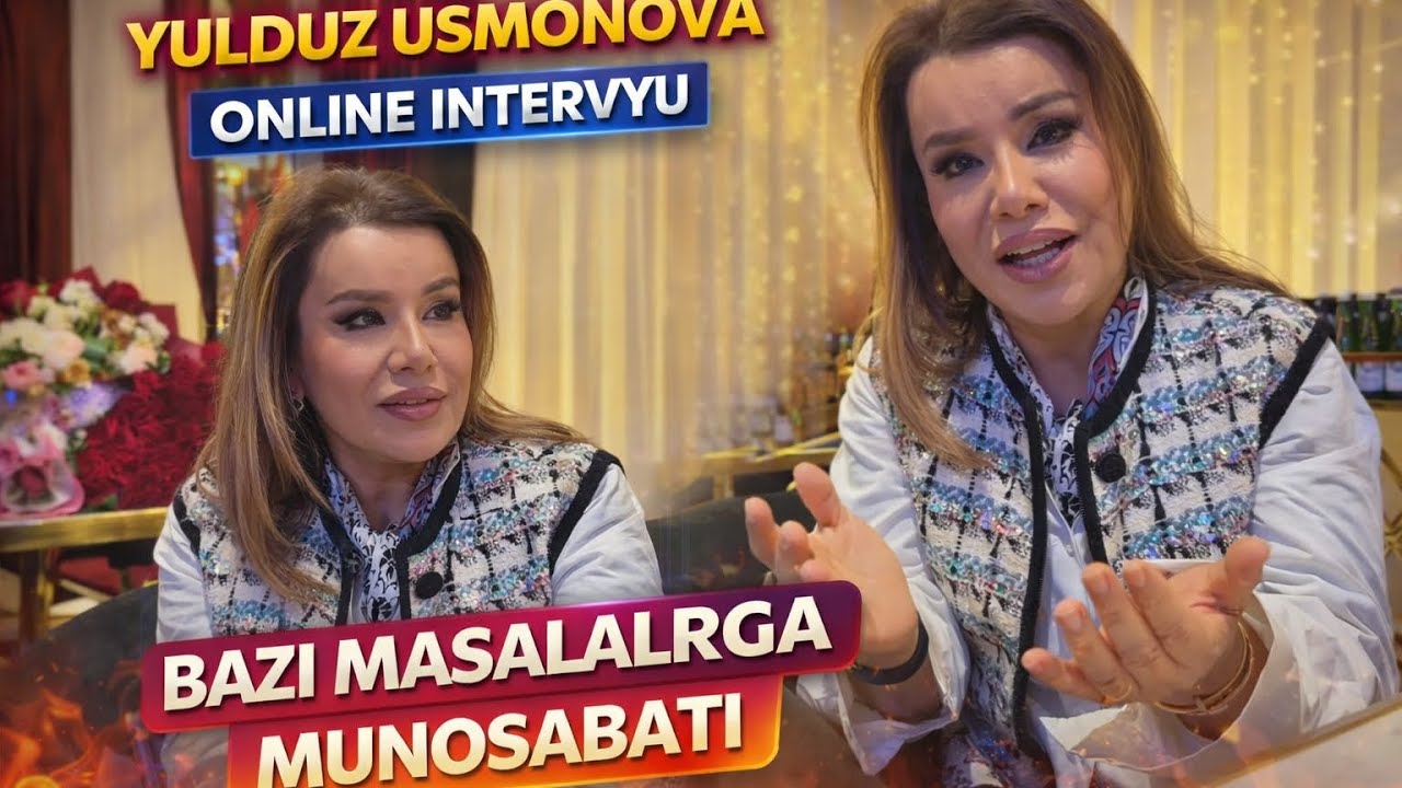 Yulduz Usmonova Online intervyu 