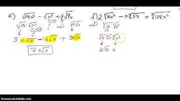 7.4 Operations on Radical Expressions