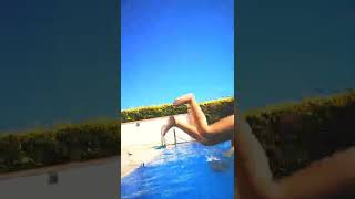 İpek Ağır Çekim Havuza Atlama & ARDA VE İPEK