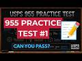 USPS 955 Practice Test Mixed #1