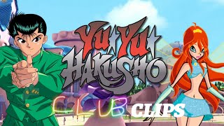 Yu Yu Hakusho Club Clips Yusuke And Kuwabara Finding Yoko Kurama Kurama In The Alfea