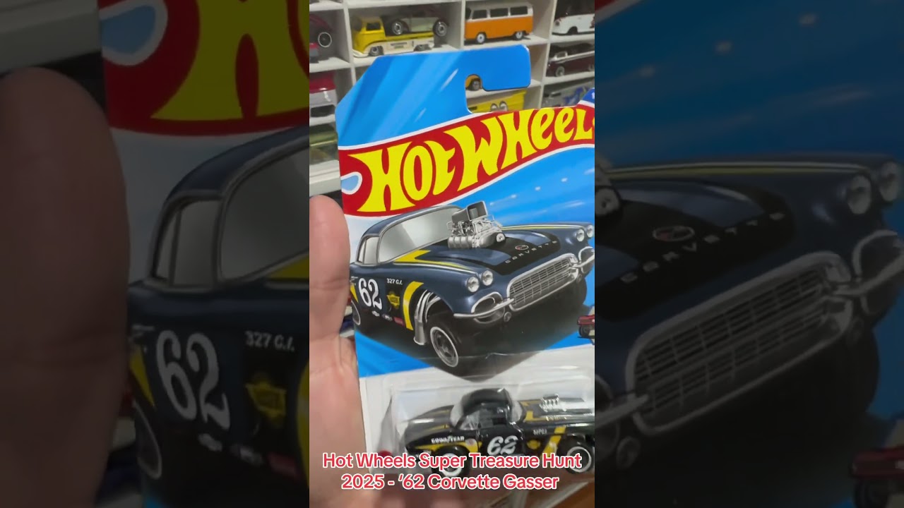 Hot Wheels Super Treasure Hunt 2025 - ‘62 Corvette Gasser
