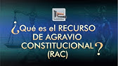 MODELO DE RECURSO DE AGRAVIO CONSTITUCIONAL - YouTube