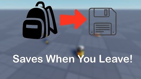 How To Make a Saving Inventory in Roblox 2024