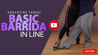 TANGO STEPS:  "Barida in line"