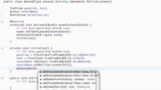 Android Application Development Tutorial - 46 - Set the Radio to the OnCheckedChangeListener Station