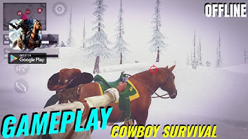 [ COWBOY SURVIVAL HORSE SHOOTING OPEN WORLD  GAMEPLAY ANDROID OFFLINE 2025 ]