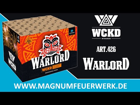 In diesem Video sehen Sie die WCKD Warlord Art. 426Willst du der WCKD Warlord in deiner straße sein? Mit dieser 500 Gramm Batterie bist du der Herr deiner St...