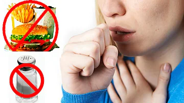 ¿Qué alimentos deben evitarse durante la tos?