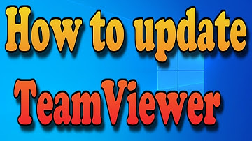 How to update TeamViewer version 14 to 15