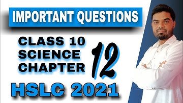 Ch-12: বিদ্যুৎ ll Important Questions for HSLC 2021 by Saikhul Sir